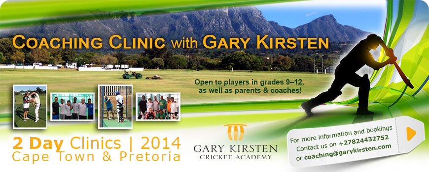 Coaching Clinic with Gary Kirsten